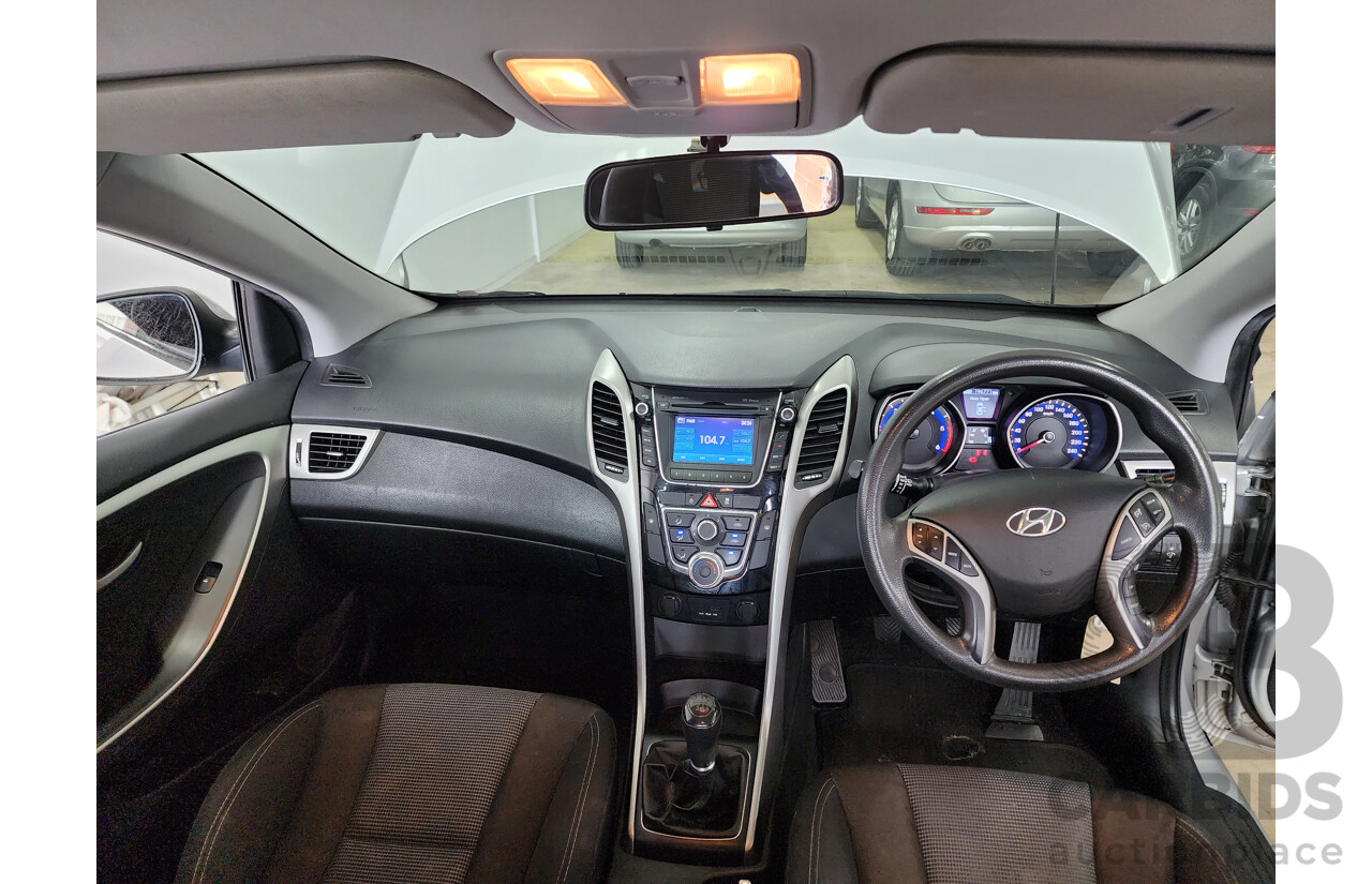 4/2013 Hyundai i30 Active 1.6 CRDi GD 5d Hatchback Silver 1.6L