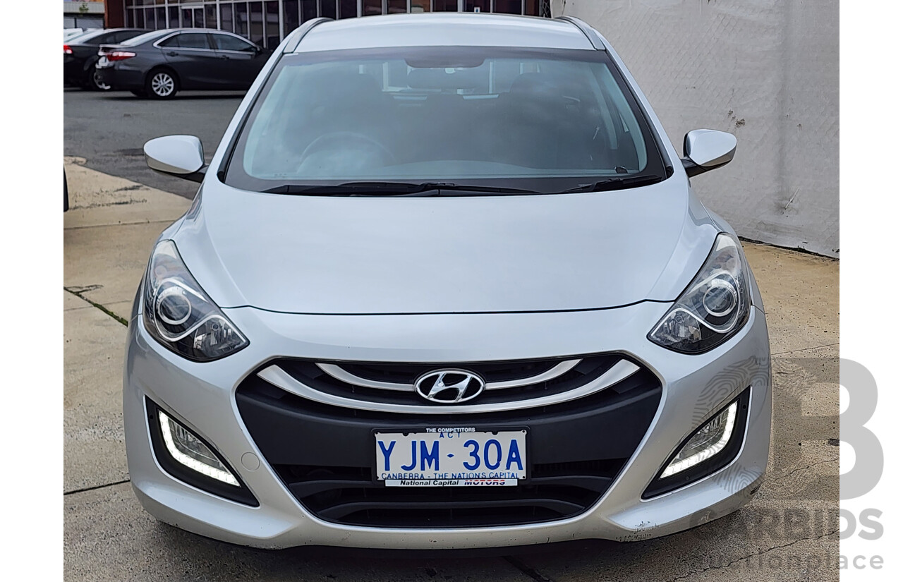 4/2013 Hyundai i30 Active 1.6 CRDi GD 5d Hatchback Silver 1.6L