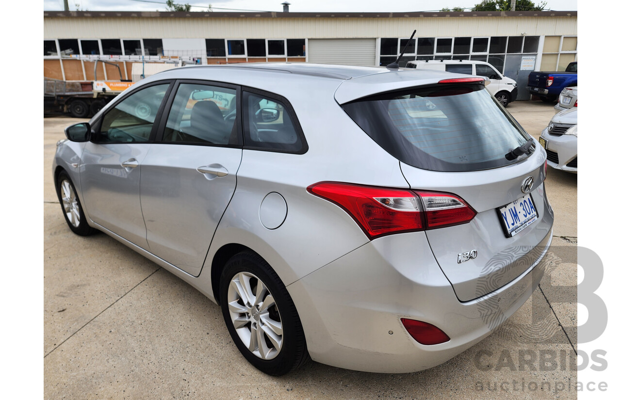 4/2013 Hyundai i30 Active 1.6 CRDi GD 5d Hatchback Silver 1.6L