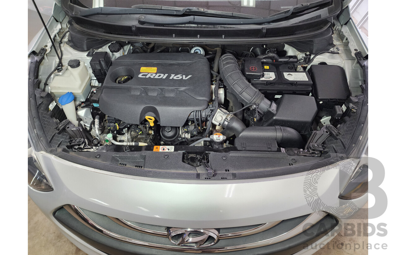 4/2013 Hyundai i30 Active 1.6 CRDi GD 5d Hatchback Silver 1.6L