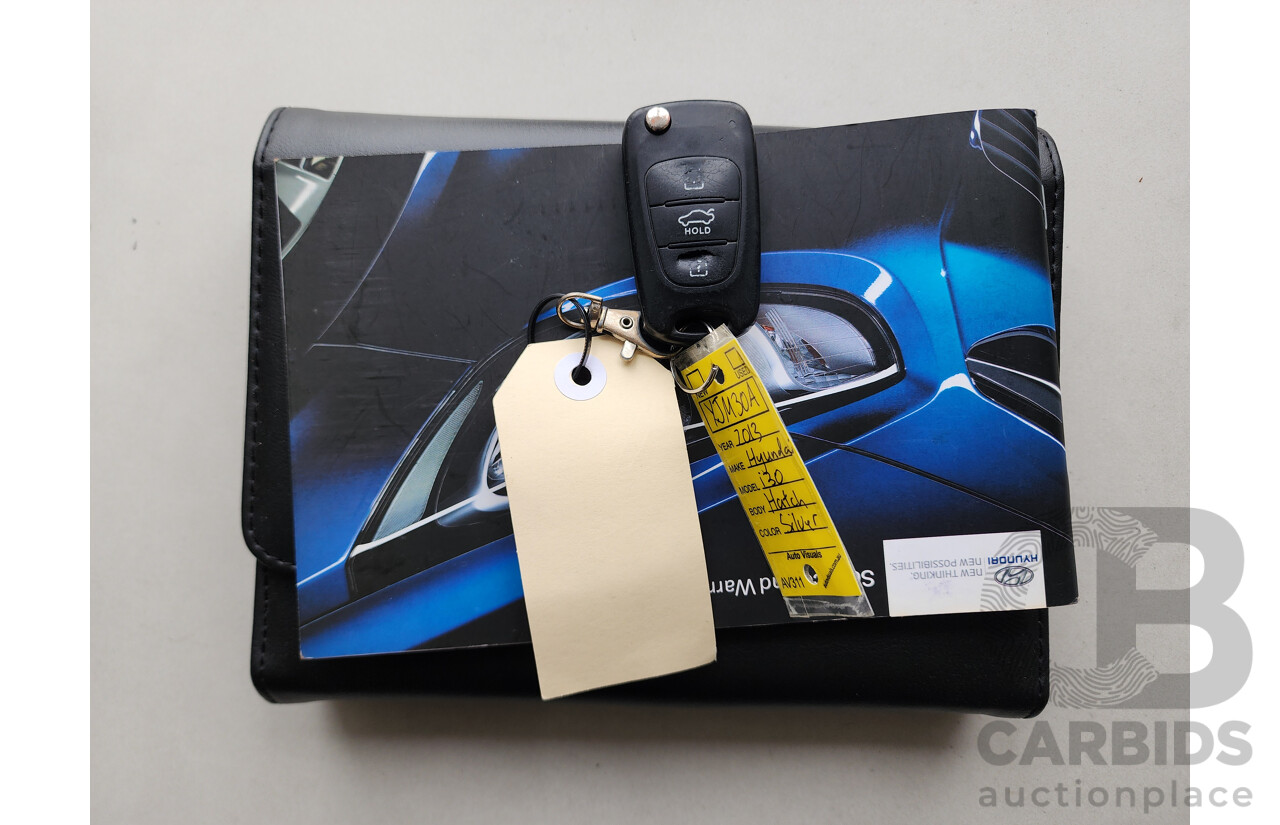 4/2013 Hyundai i30 Active 1.6 CRDi GD 5d Hatchback Silver 1.6L