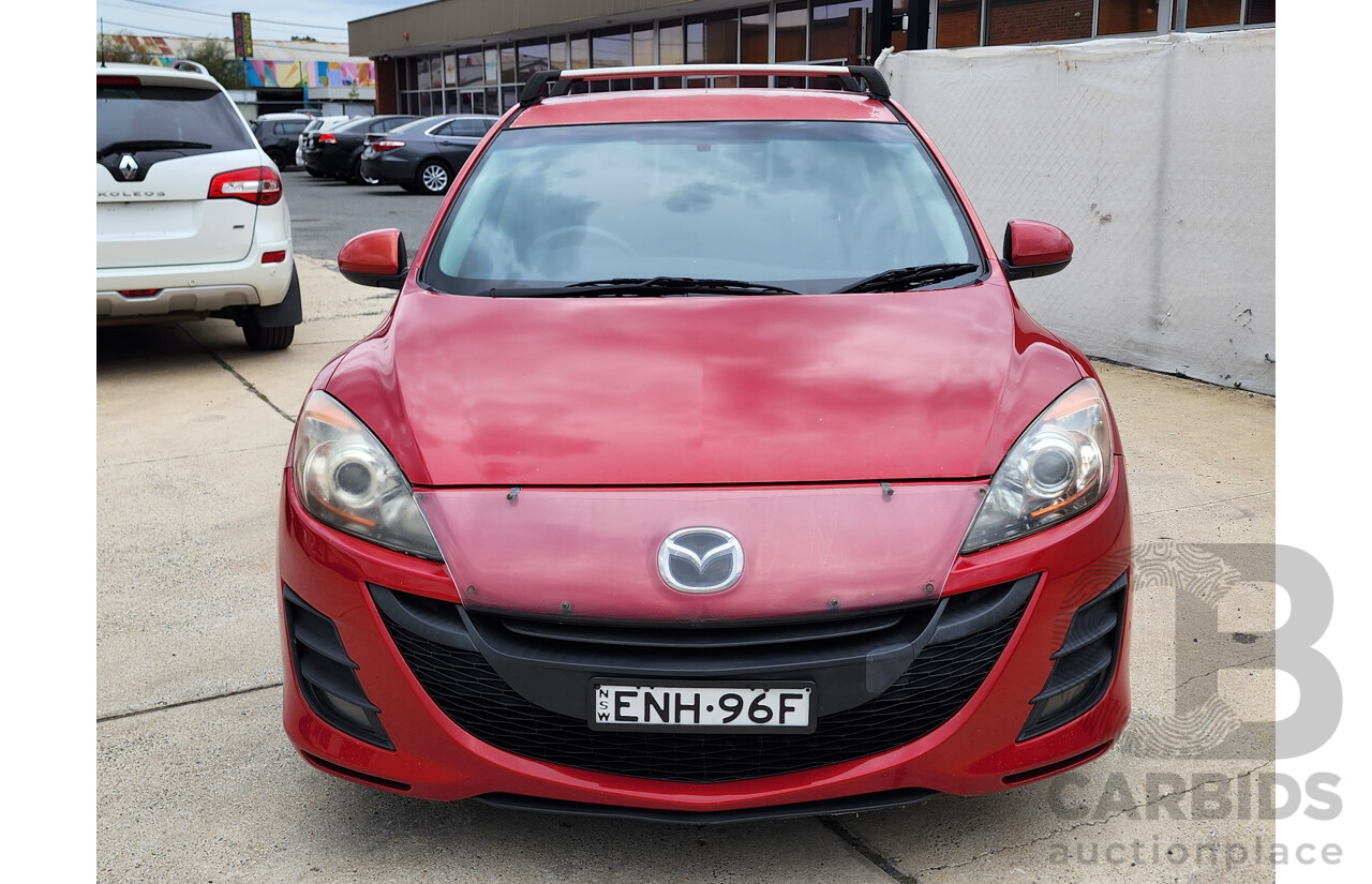 1/2009 Mazda Mazda3 MAXX Sport BL 5d Hatchback Red 2.0L