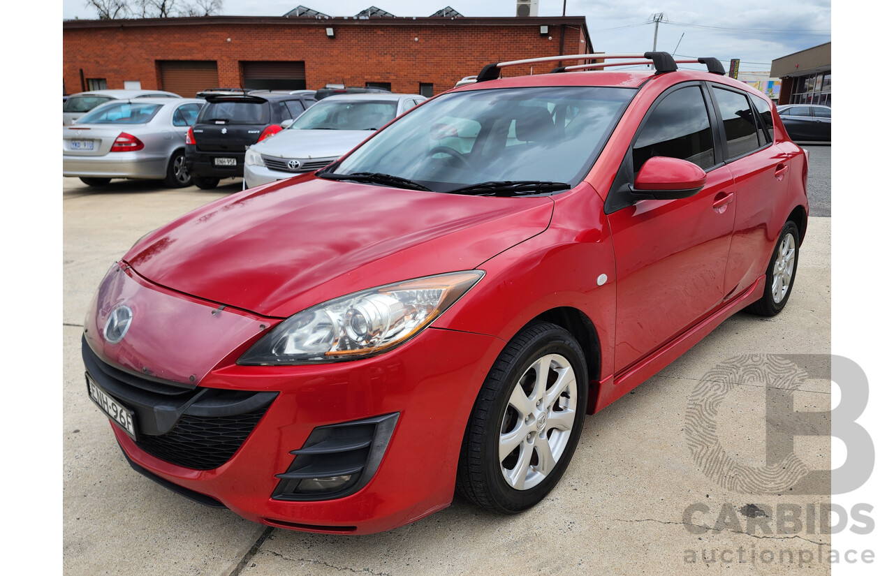 1/2009 Mazda Mazda3 MAXX Sport BL 5d Hatchback Red 2.0L