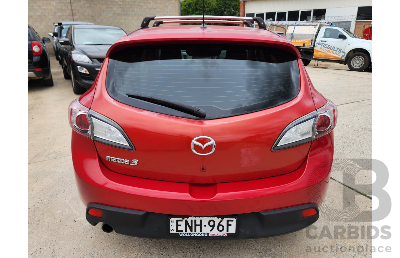 1/2009 Mazda Mazda3 MAXX Sport BL 5d Hatchback Red 2.0L