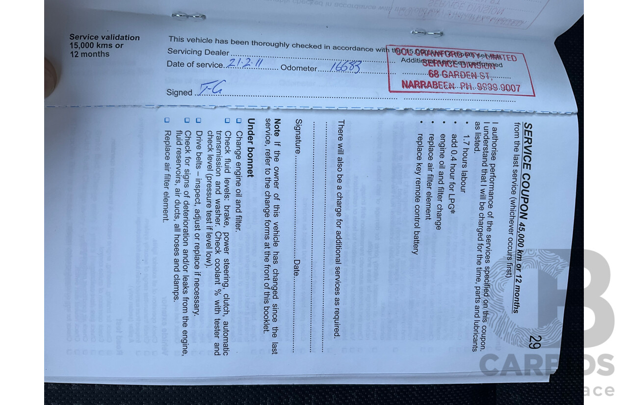 4/2010 Holden Commodore SV6 VE MY10 Utility Nitrate Silver Metallic V6 3.6L