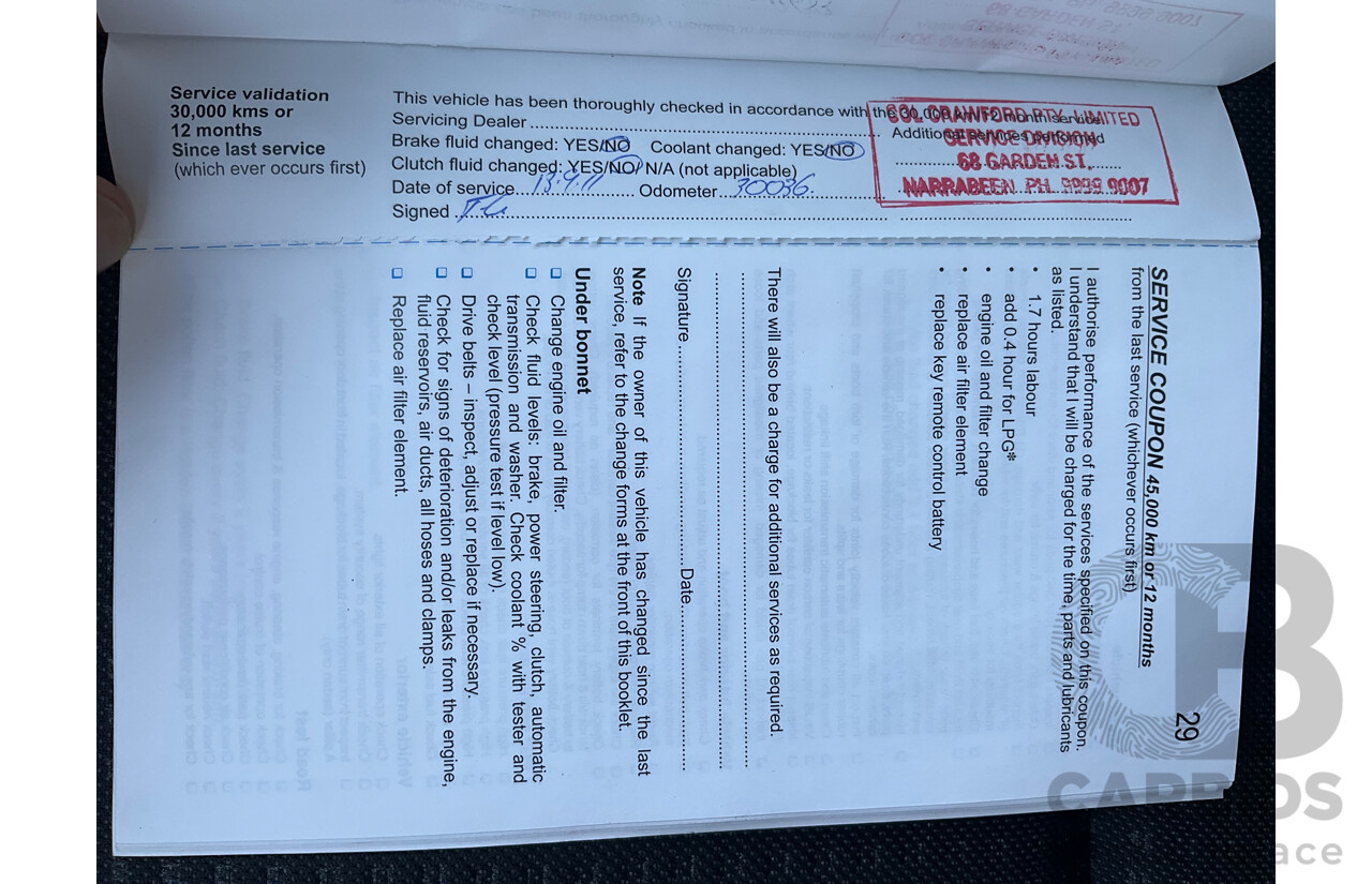 4/2010 Holden Commodore SV6 VE MY10 Utility Nitrate Silver Metallic V6 3.6L