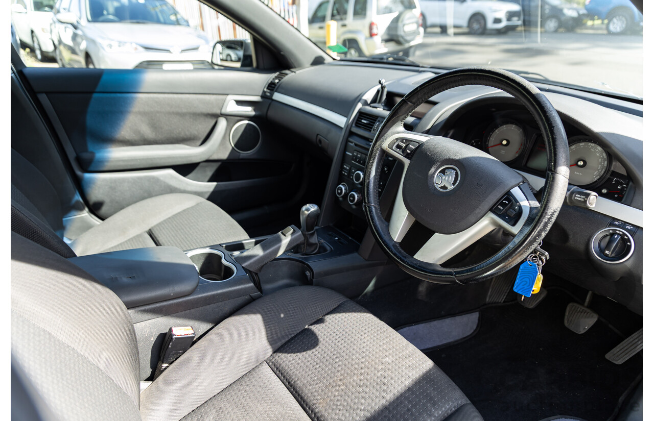 4/2010 Holden Commodore SV6 VE MY10 Utility Nitrate Silver Metallic V6 3.6L