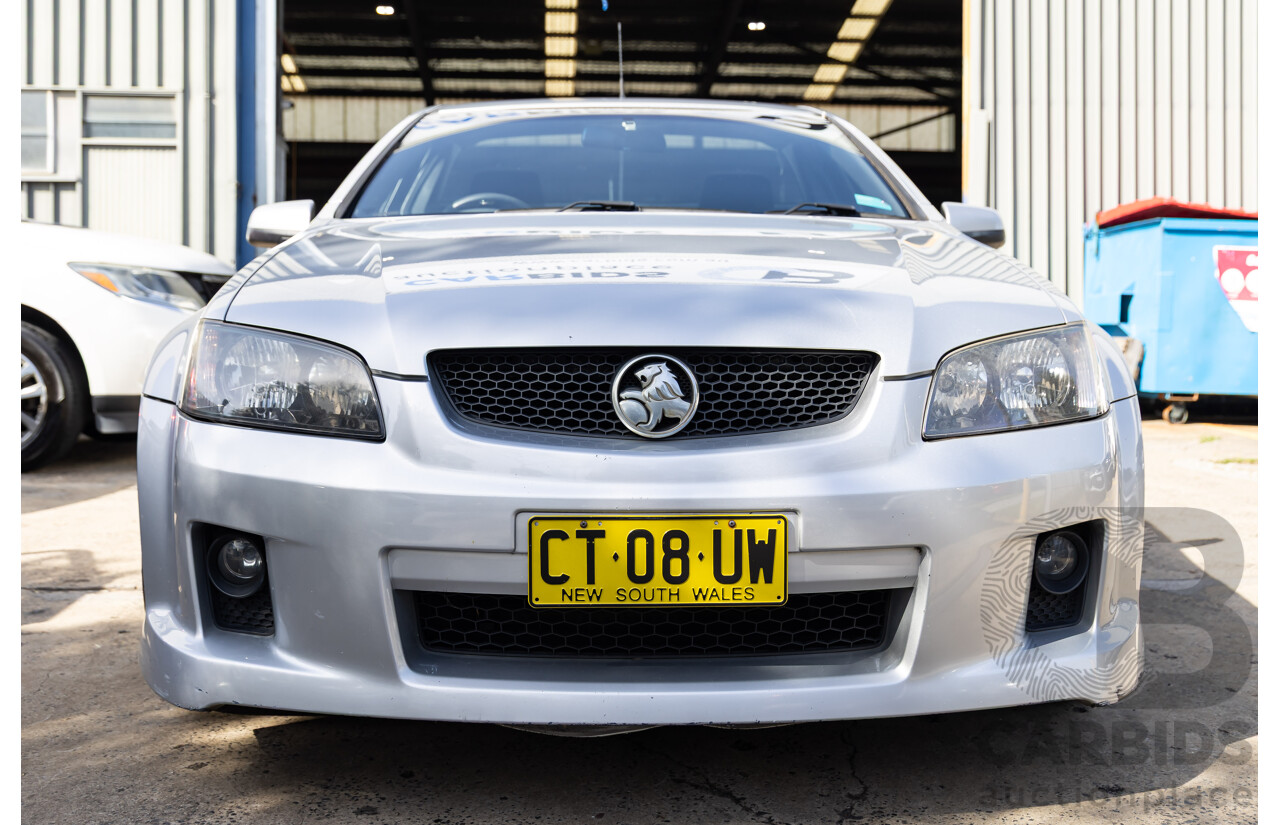 4/2010 Holden Commodore SV6 VE MY10 Utility Nitrate Silver Metallic V6 3.6L