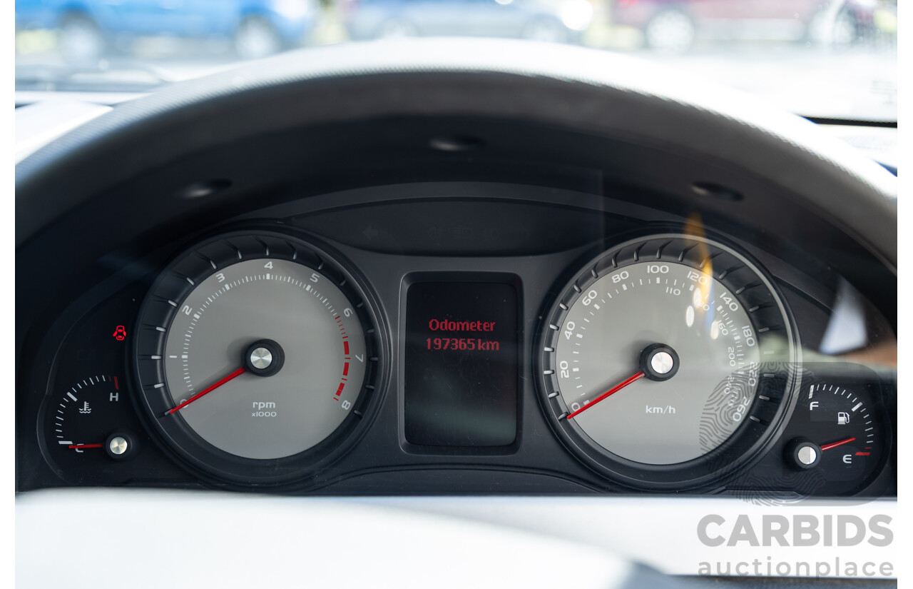 4/2010 Holden Commodore SV6 VE MY10 Utility Nitrate Silver Metallic V6 3.6L