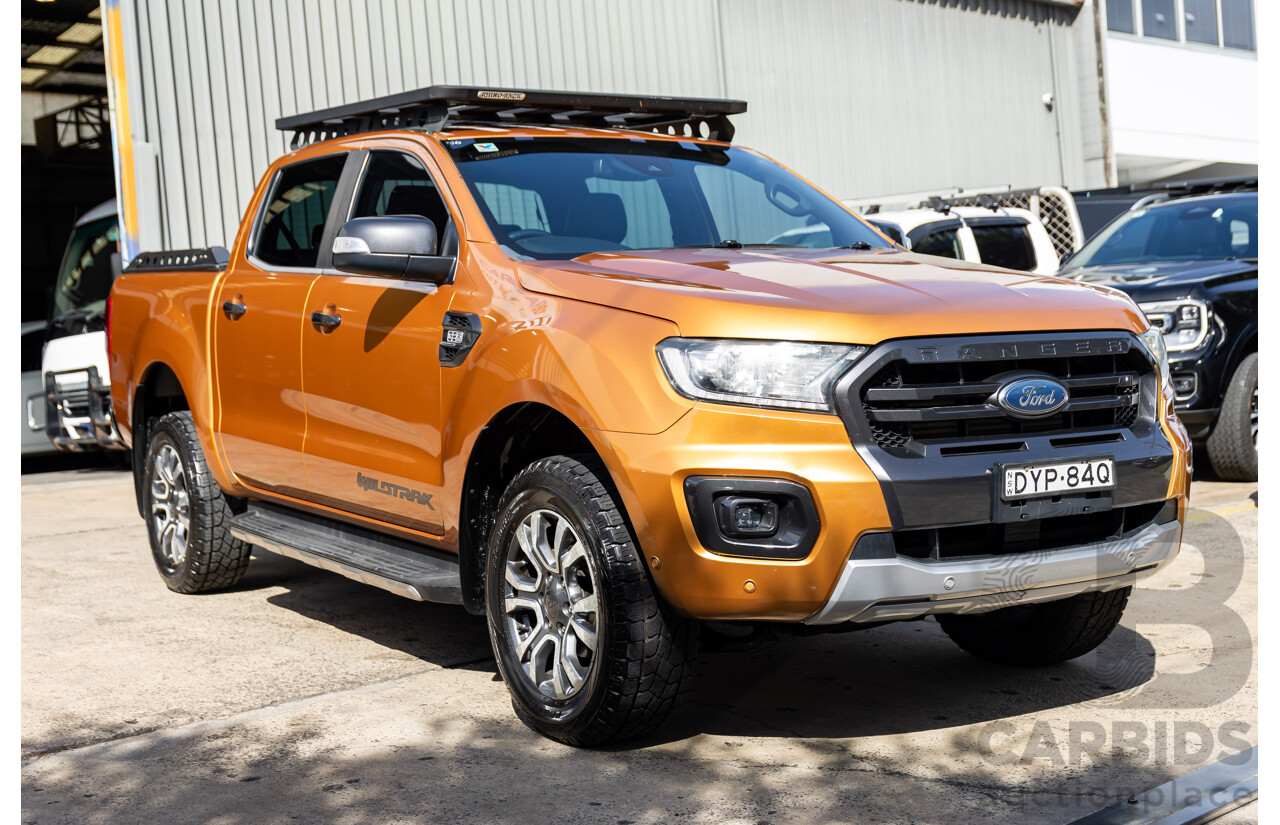 10/2018 Ford Ranger Wildtrak 3.2 (4x4) PX MKIII MY19 Double Cab P/Up Pride Orange Metallic Turbo Diesel 3.2L