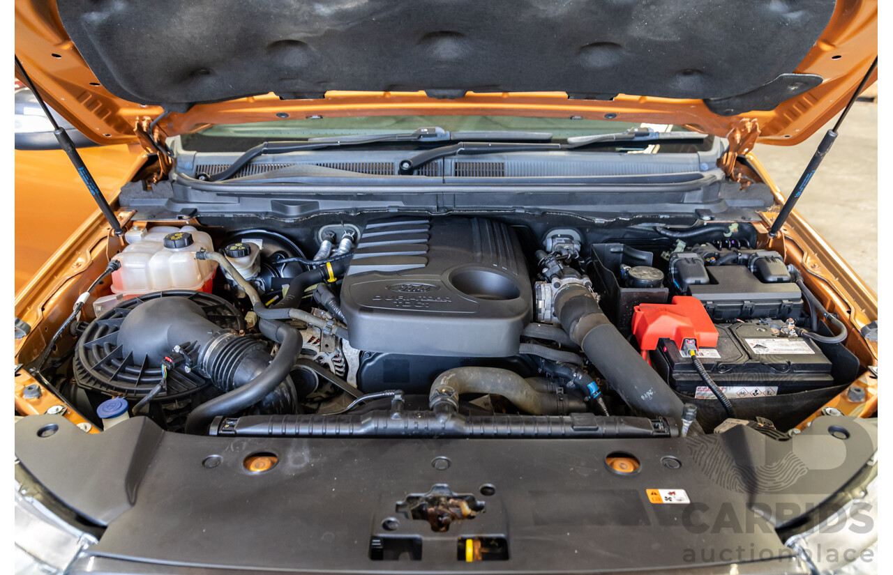 10/2018 Ford Ranger Wildtrak 3.2 (4x4) PX MKIII MY19 Double Cab P/Up Pride Orange Metallic Turbo Diesel 3.2L