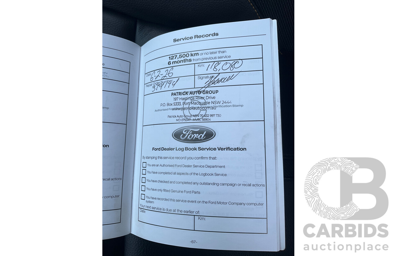 10/2018 Ford Ranger Wildtrak 3.2 (4x4) PX MKIII MY19 Double Cab P/Up Pride Orange Metallic Turbo Diesel 3.2L