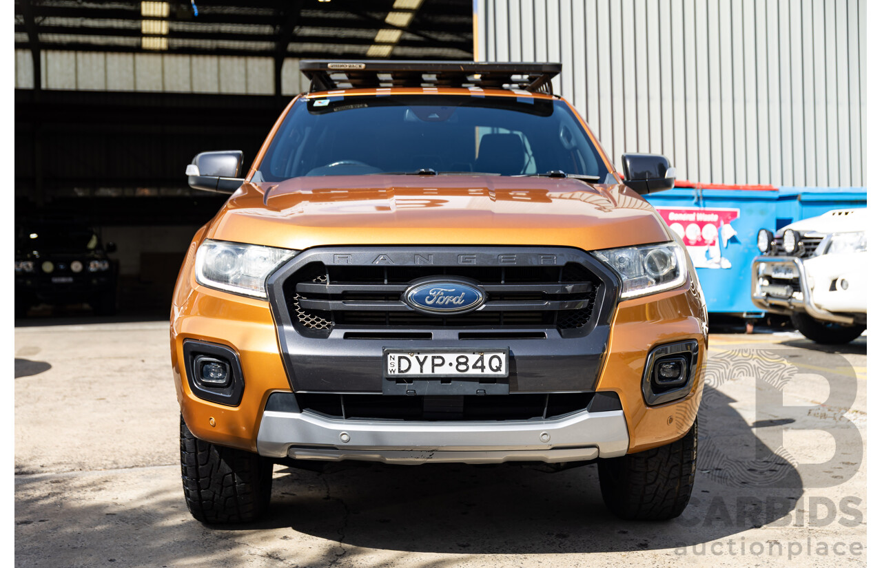 10/2018 Ford Ranger Wildtrak 3.2 (4x4) PX MKIII MY19 Double Cab P/Up Pride Orange Metallic Turbo Diesel 3.2L