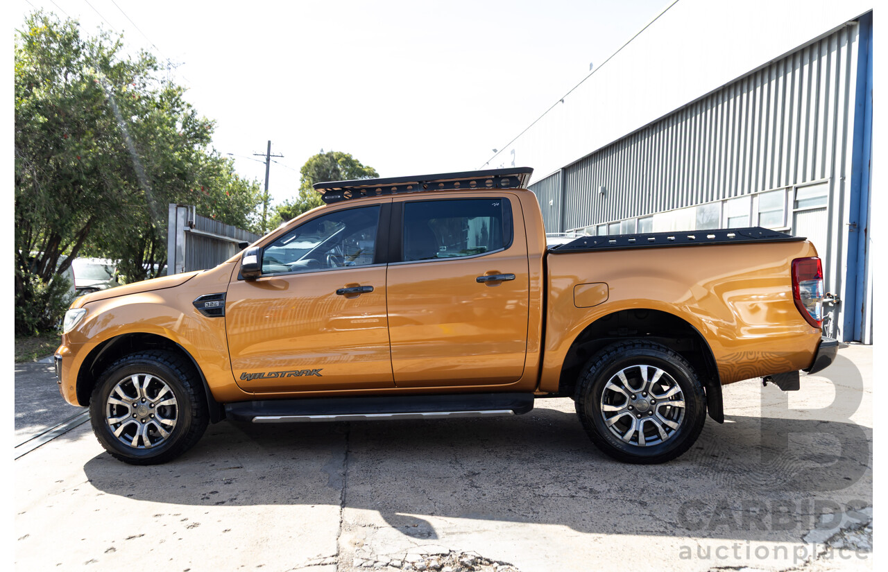 10/2018 Ford Ranger Wildtrak 3.2 (4x4) PX MKIII MY19 Double Cab P/Up Pride Orange Metallic Turbo Diesel 3.2L