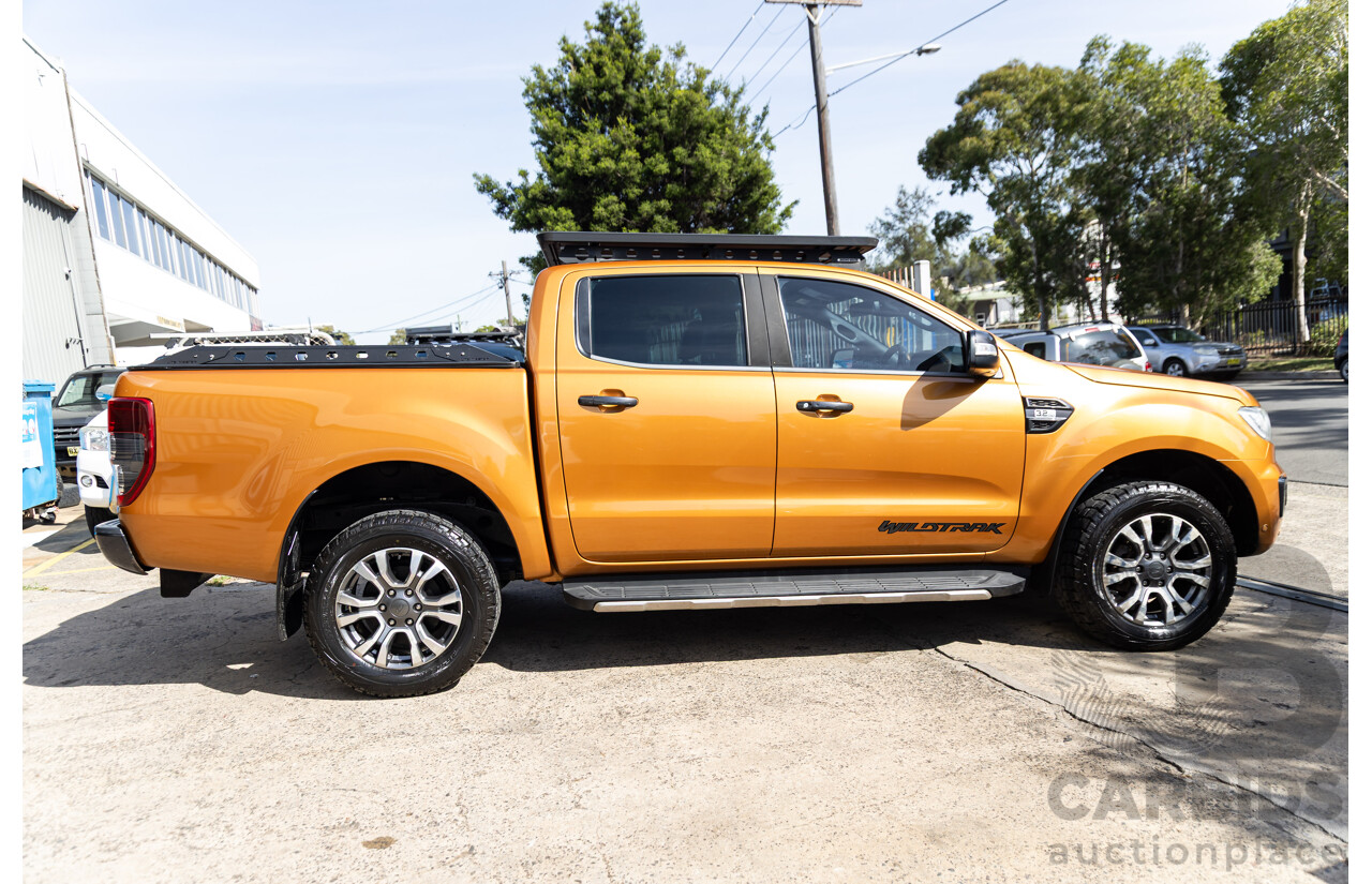 10/2018 Ford Ranger Wildtrak 3.2 (4x4) PX MKIII MY19 Double Cab P/Up Pride Orange Metallic Turbo Diesel 3.2L