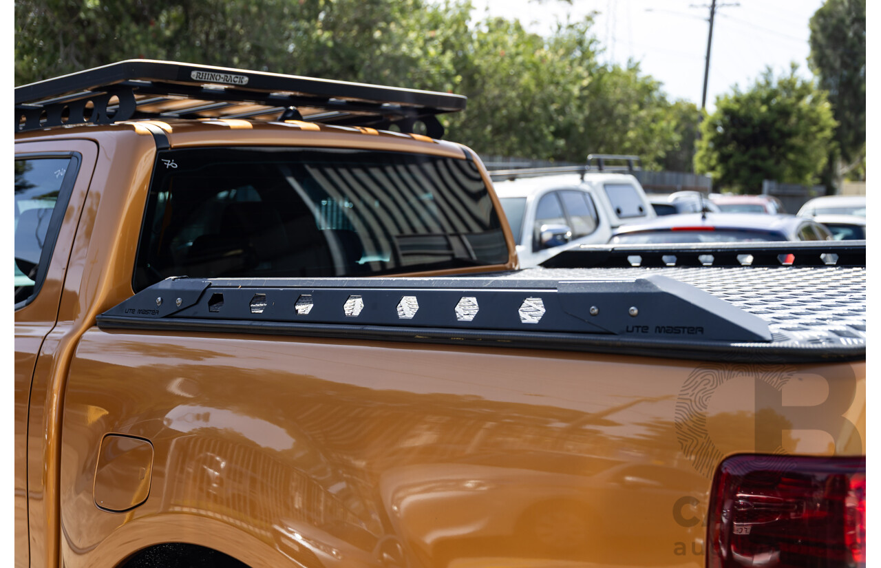 10/2018 Ford Ranger Wildtrak 3.2 (4x4) PX MKIII MY19 Double Cab P/Up Pride Orange Metallic Turbo Diesel 3.2L