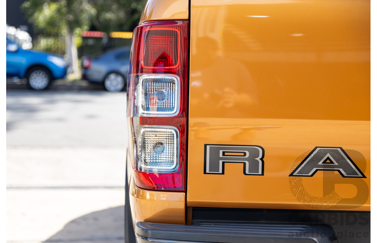 10/2018 Ford Ranger Wildtrak 3.2 (4x4) PX MKIII MY19 Double Cab P/Up Pride Orange Metallic Turbo Diesel 3.2L