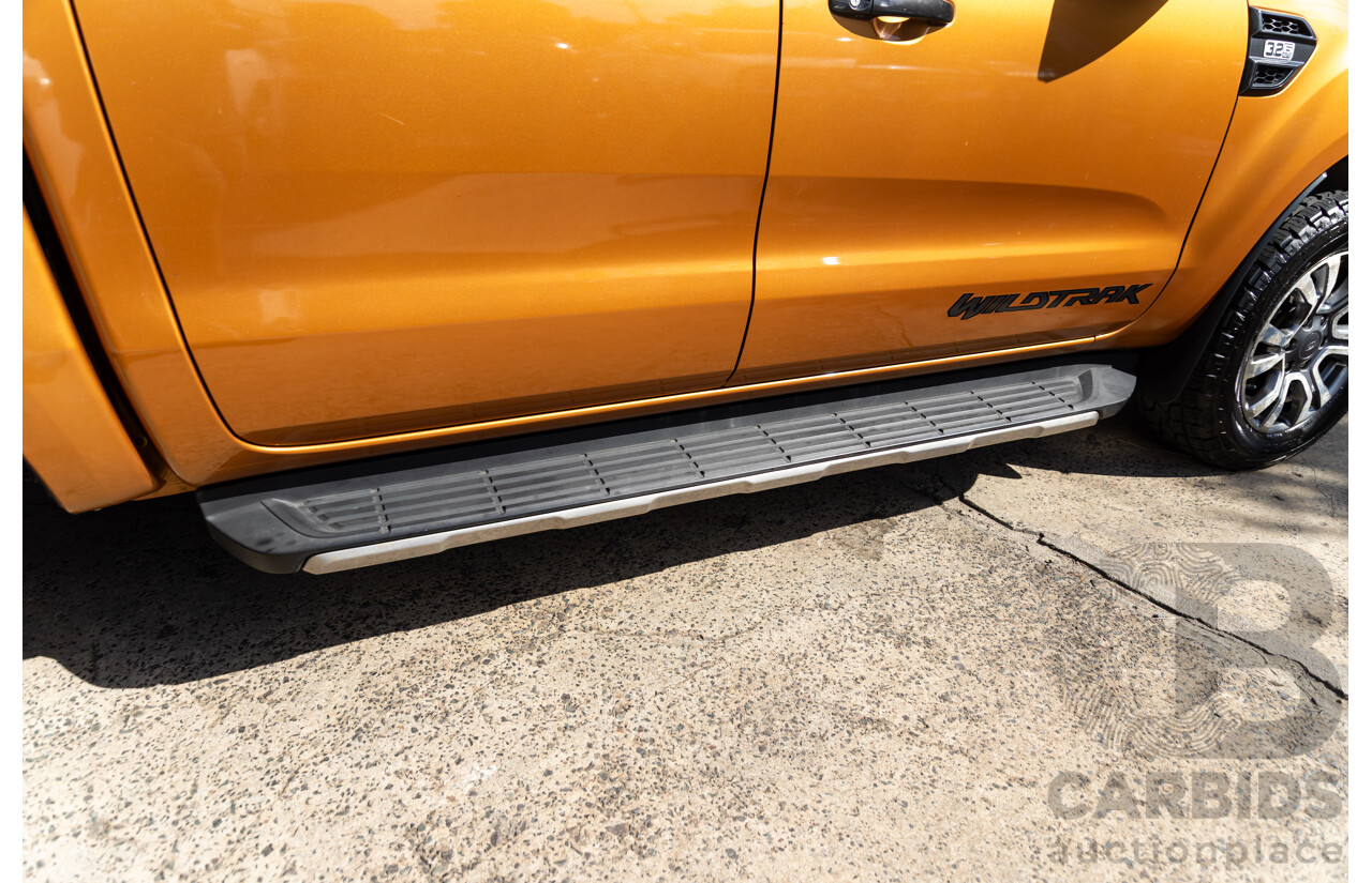 10/2018 Ford Ranger Wildtrak 3.2 (4x4) PX MKIII MY19 Double Cab P/Up Pride Orange Metallic Turbo Diesel 3.2L
