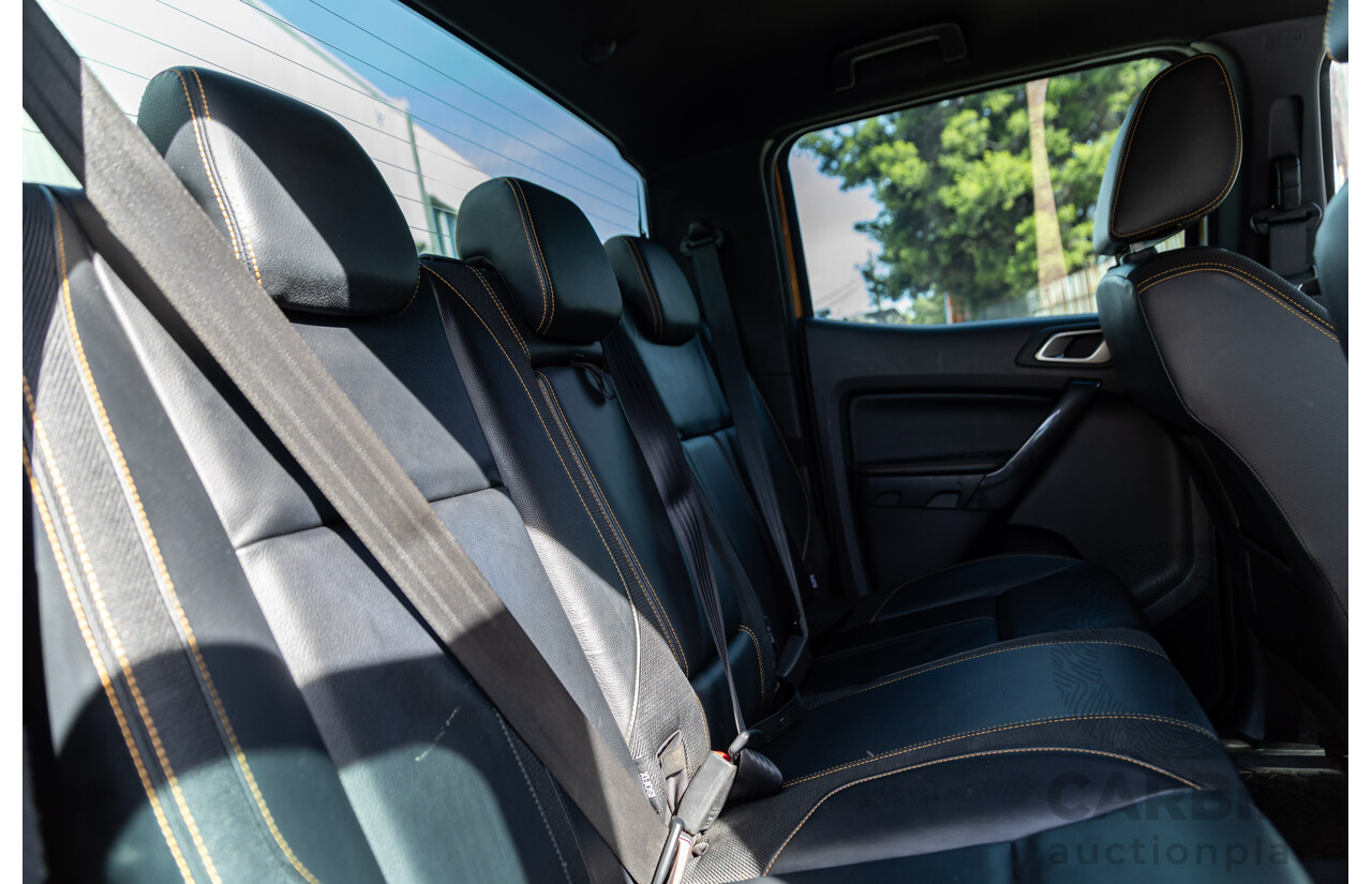 10/2018 Ford Ranger Wildtrak 3.2 (4x4) PX MKIII MY19 Double Cab P/Up Pride Orange Metallic Turbo Diesel 3.2L