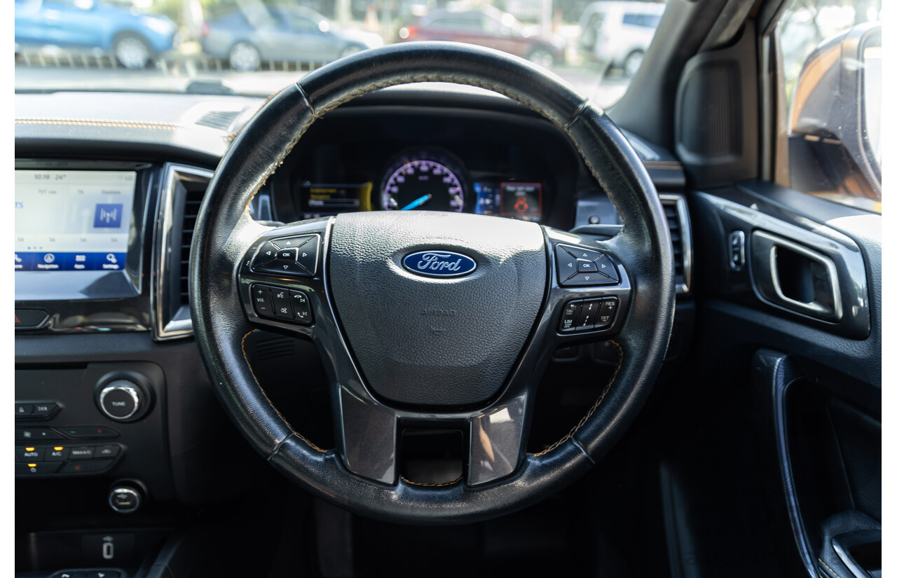 10/2018 Ford Ranger Wildtrak 3.2 (4x4) PX MKIII MY19 Double Cab P/Up Pride Orange Metallic Turbo Diesel 3.2L