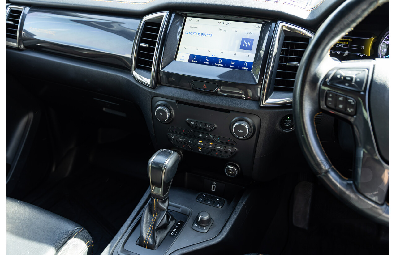 10/2018 Ford Ranger Wildtrak 3.2 (4x4) PX MKIII MY19 Double Cab P/Up Pride Orange Metallic Turbo Diesel 3.2L