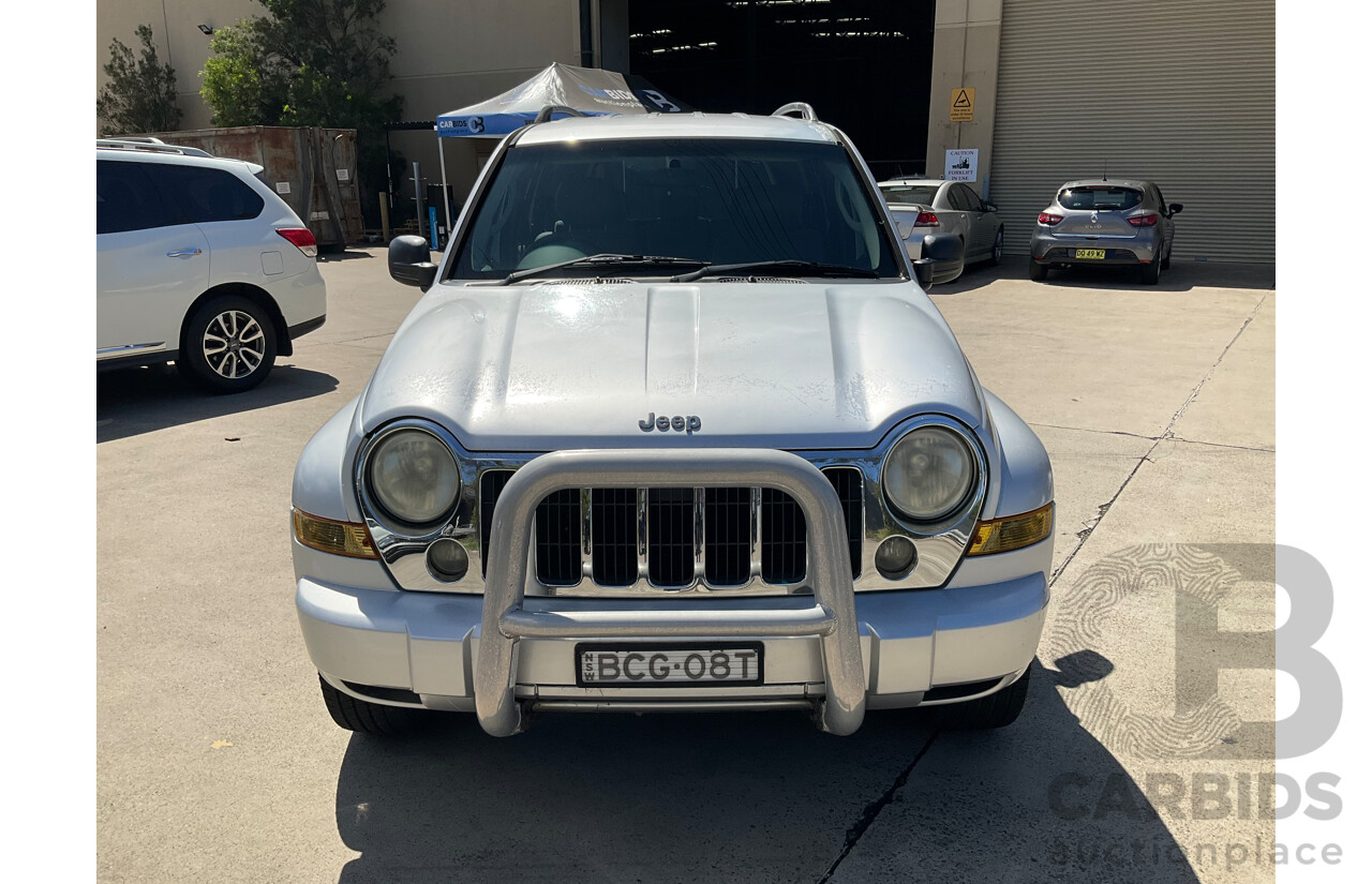 6/2007 Jeep Cherokee Sport (4x4) KJ MY05 UPGRADE 4d Wagon Silver Or Chrome 3.7L