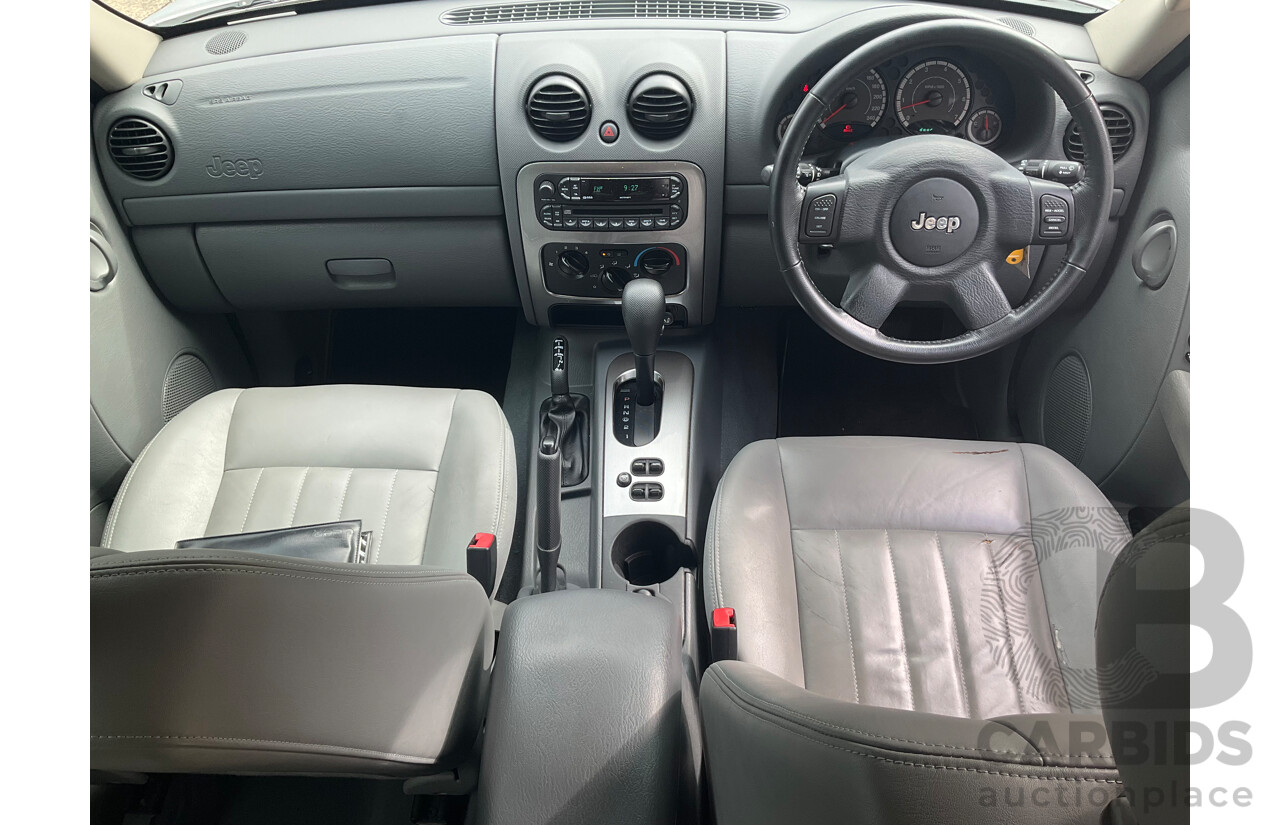 6/2007 Jeep Cherokee Sport (4x4) KJ MY05 UPGRADE 4d Wagon Silver Or Chrome 3.7L