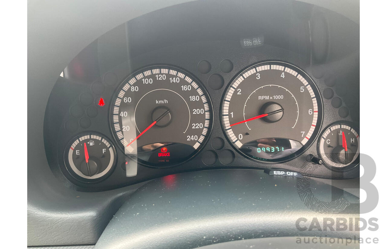 6/2007 Jeep Cherokee Sport (4x4) KJ MY05 UPGRADE 4d Wagon Silver Or Chrome 3.7L