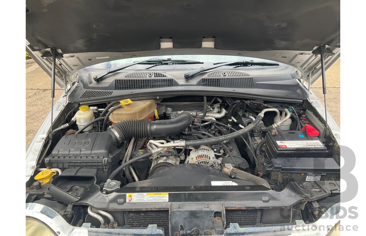 6/2007 Jeep Cherokee Sport (4x4) KJ MY05 UPGRADE 4d Wagon Silver Or Chrome 3.7L