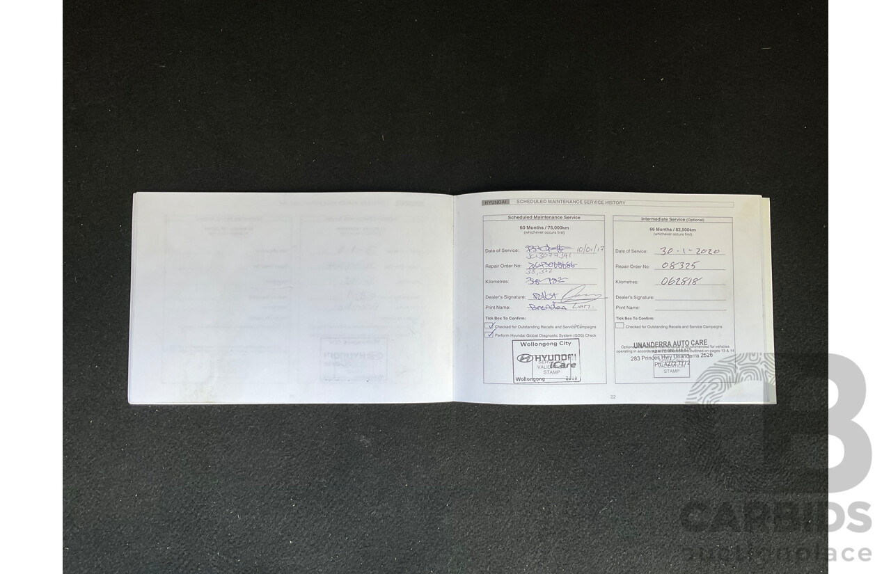 12/2011 Hyundai i30 SX FD MY11 5d Hatchback Blue 2.0L