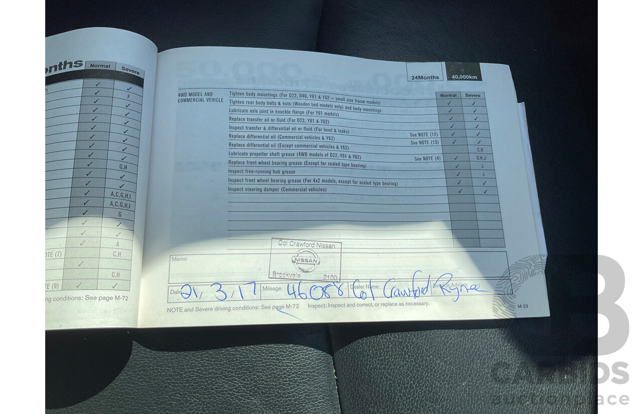 06/2014 Nissan Pathfinder ST-L (FWD) R52 MY15 Upgrade 4D Wagon Crystal White Pearl V6 3.5L