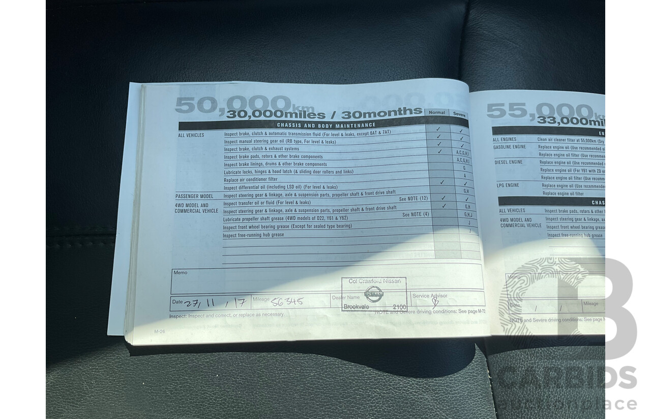 06/2014 Nissan Pathfinder ST-L (FWD) R52 MY15 Upgrade 4D Wagon Crystal White Pearl V6 3.5L