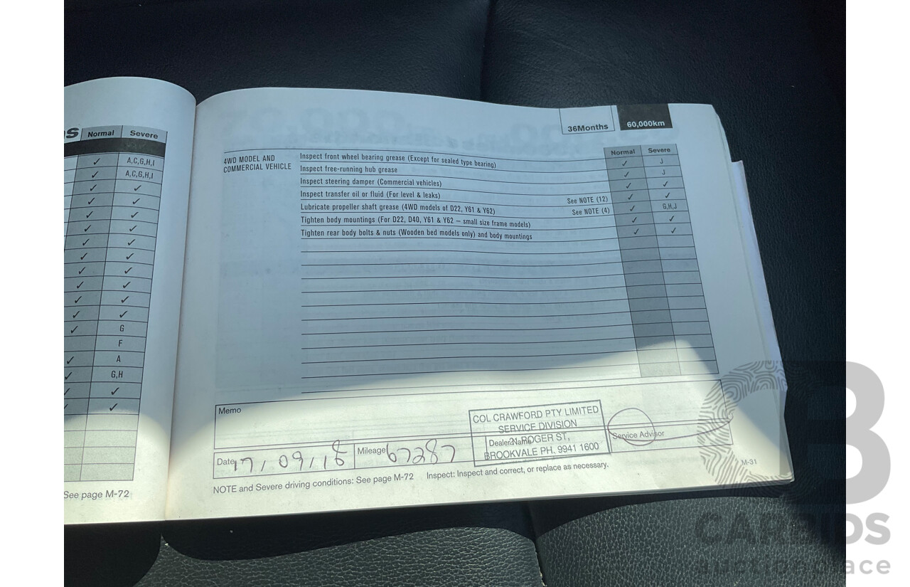 06/2014 Nissan Pathfinder ST-L (FWD) R52 MY15 Upgrade 4D Wagon Crystal White Pearl V6 3.5L