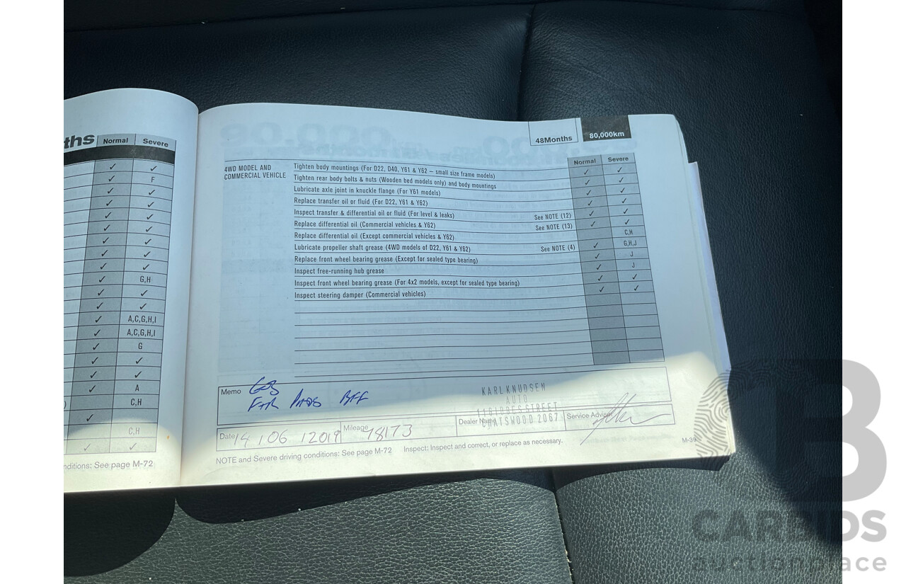 06/2014 Nissan Pathfinder ST-L (FWD) R52 MY15 Upgrade 4D Wagon Crystal White Pearl V6 3.5L