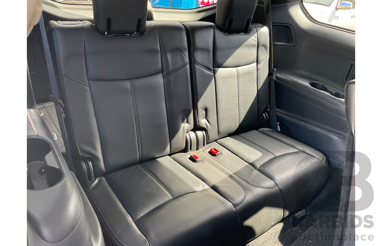 06/2014 Nissan Pathfinder ST-L (FWD) R52 MY15 Upgrade 4D Wagon Crystal White Pearl V6 3.5L