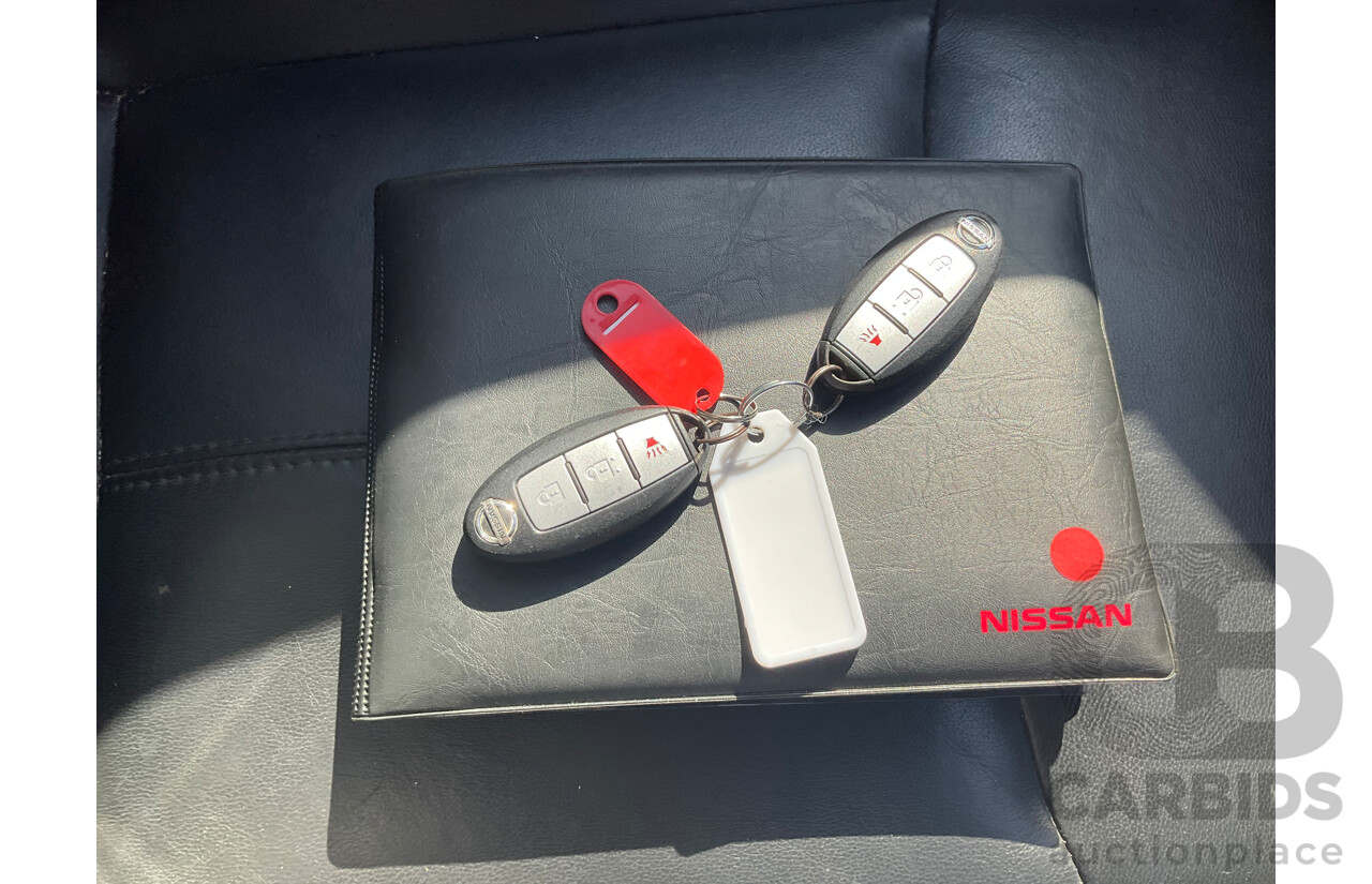 06/2014 Nissan Pathfinder ST-L (FWD) R52 MY15 Upgrade 4D Wagon Crystal White Pearl V6 3.5L