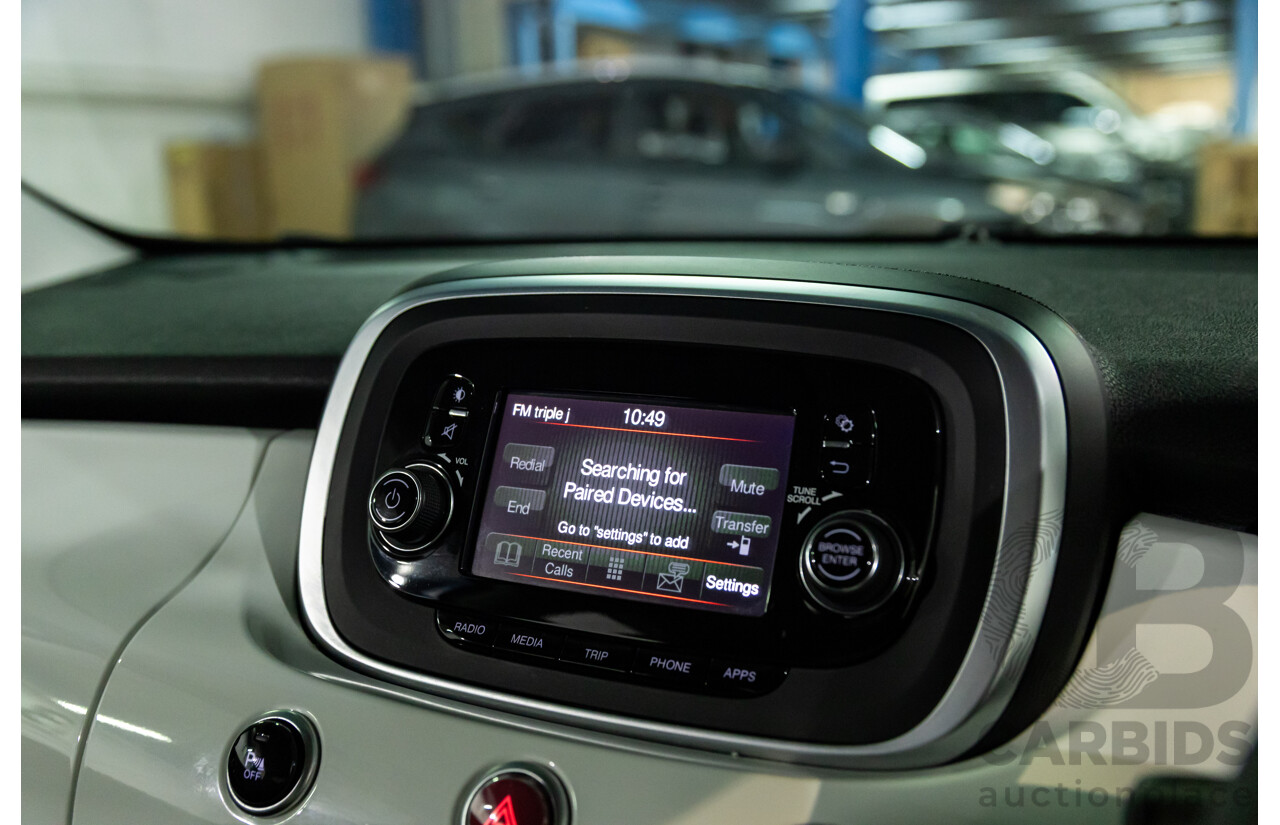 11/2015 Fiat 500X Pop (FWD) 4d Wagon Bianca White Turbo 1.4L