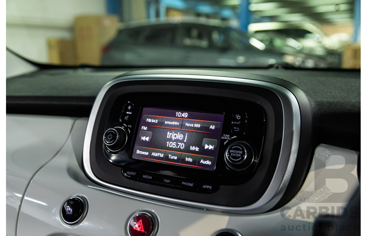 11/2015 Fiat 500X Pop (FWD) 4d Wagon Bianca White Turbo 1.4L