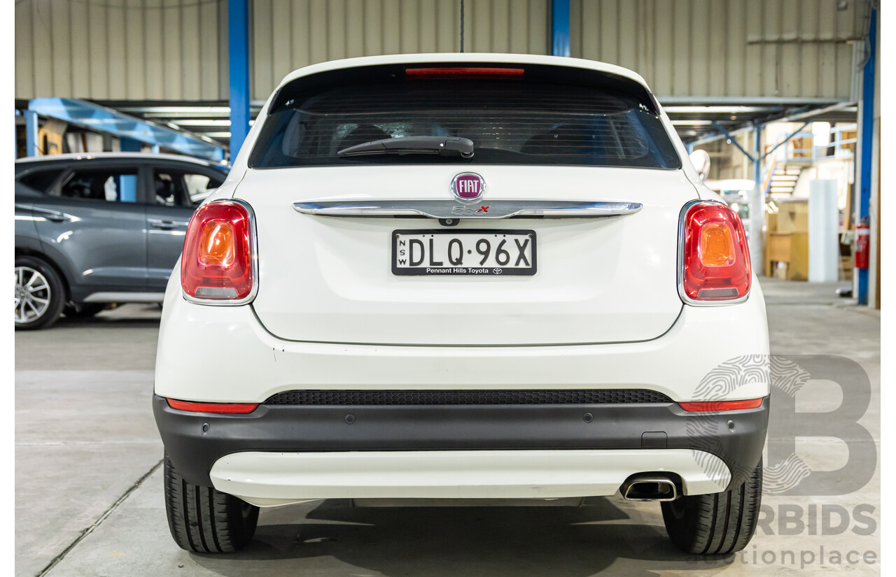 11/2015 Fiat 500X Pop (FWD) 4d Wagon Bianca White Turbo 1.4L