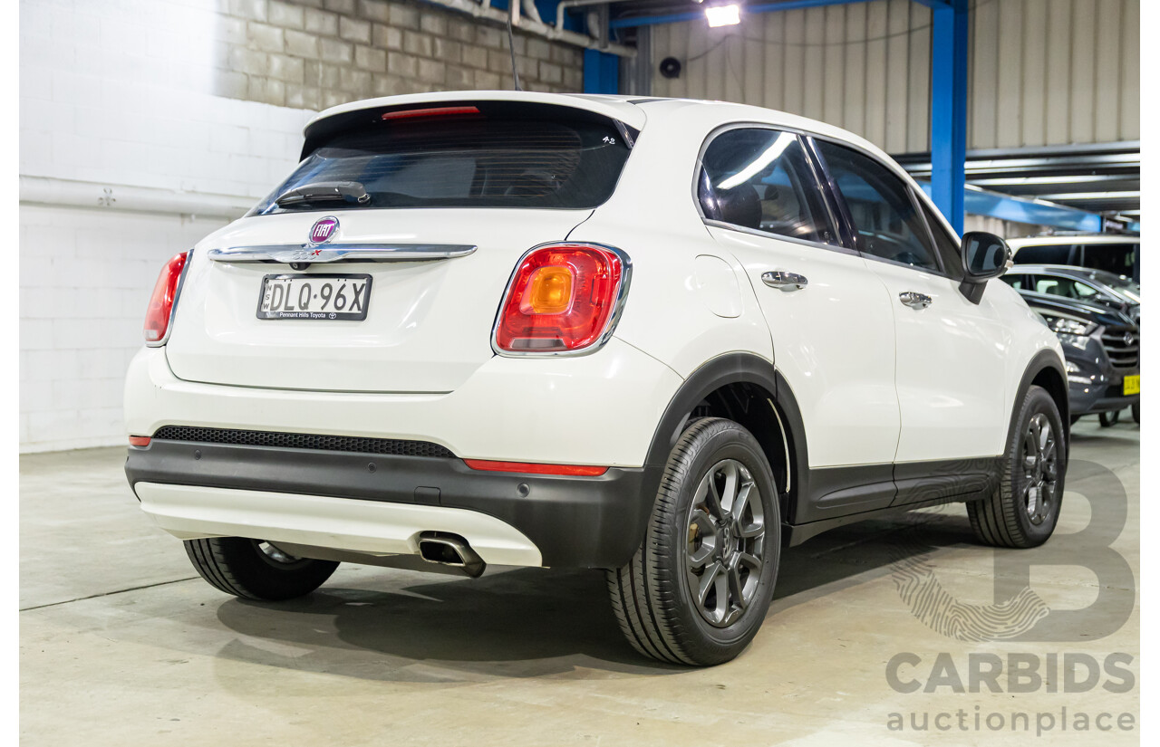 11/2015 Fiat 500X Pop (FWD) 4d Wagon Bianca White Turbo 1.4L