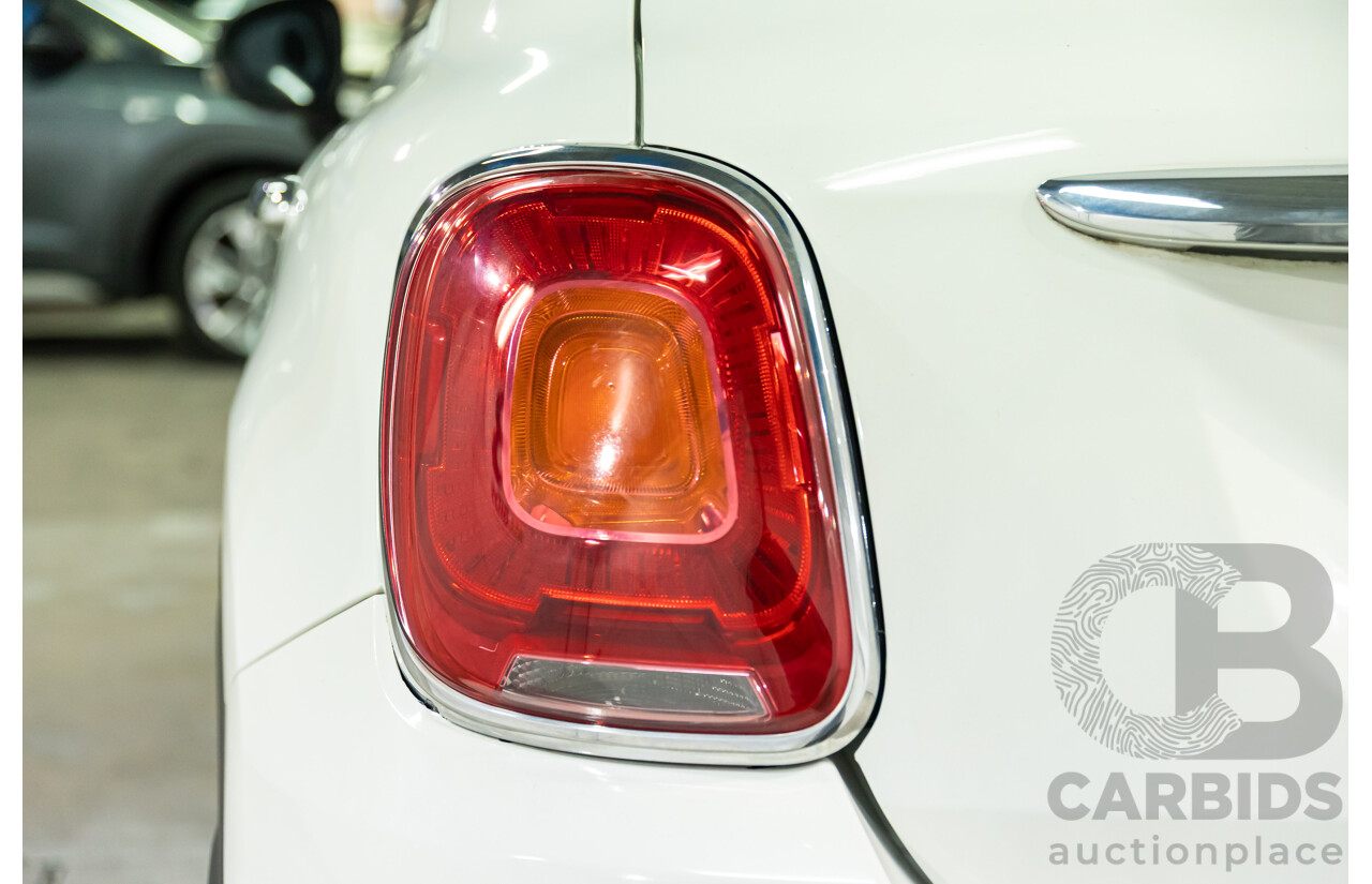 11/2015 Fiat 500X Pop (FWD) 4d Wagon Bianca White Turbo 1.4L