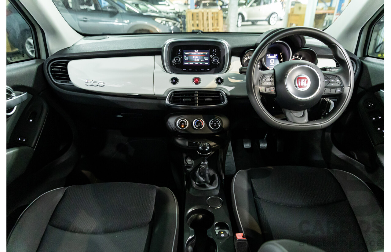 11/2015 Fiat 500X Pop (FWD) 4d Wagon Bianca White Turbo 1.4L