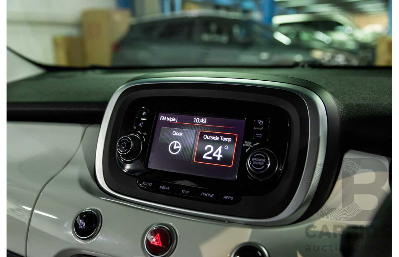 11/2015 Fiat 500X Pop (FWD) 4d Wagon Bianca White Turbo 1.4L