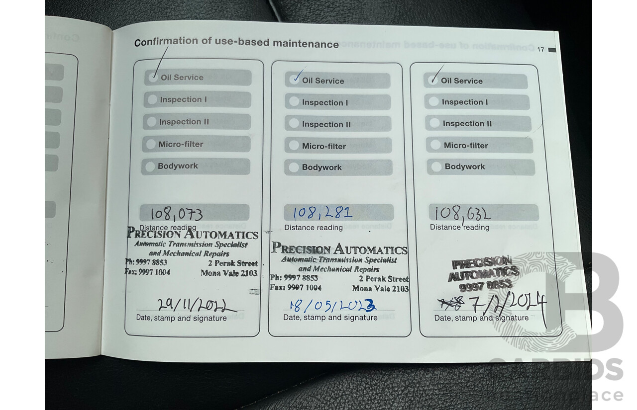 6/2002 BMW 330i E46 4d Sedan Orient Blue Metallic 3.0L