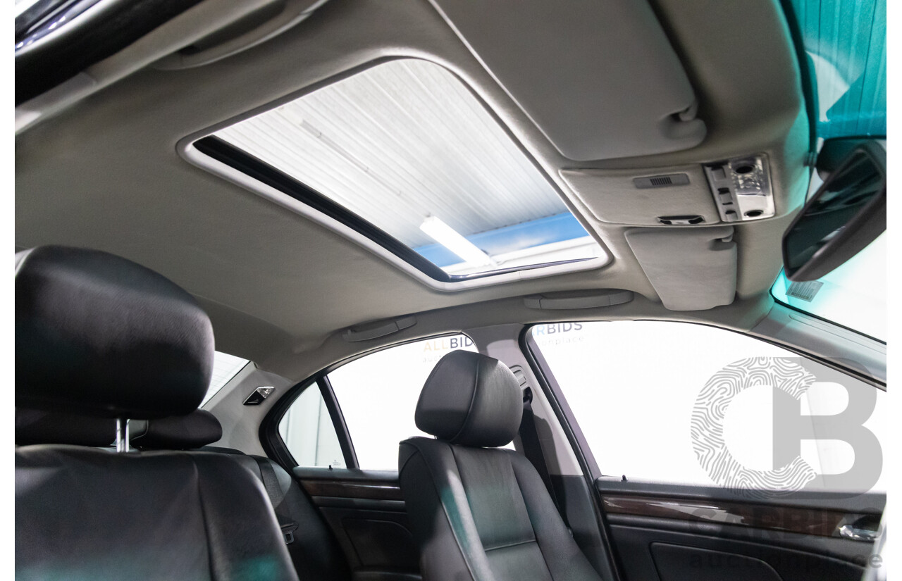 6/2002 BMW 330i E46 4d Sedan Orient Blue Metallic 3.0L