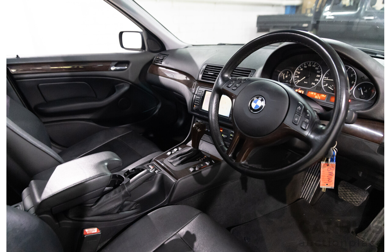 6/2002 BMW 330i E46 4d Sedan Orient Blue Metallic 3.0L