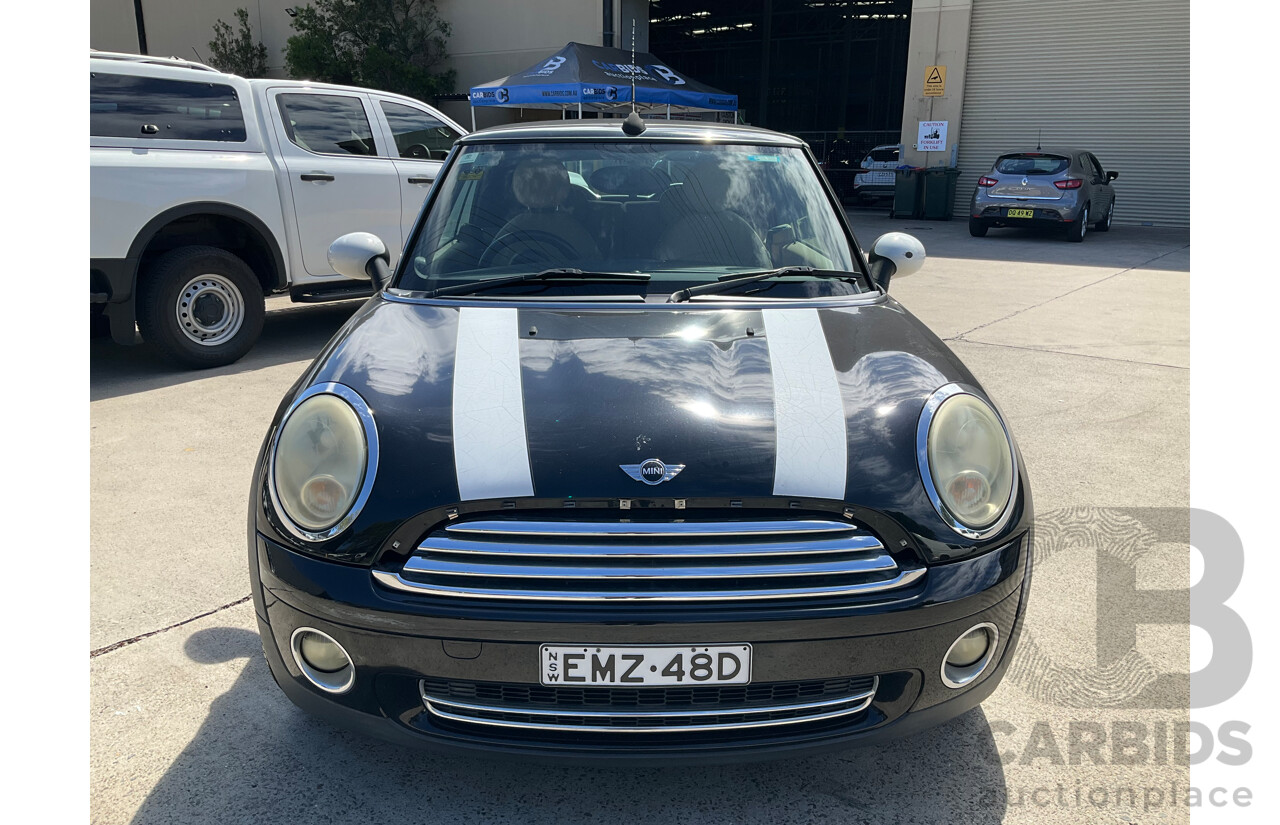 2/2009 Mini Cooper Cabrio R52 2d Cabriolet Black 1.6L