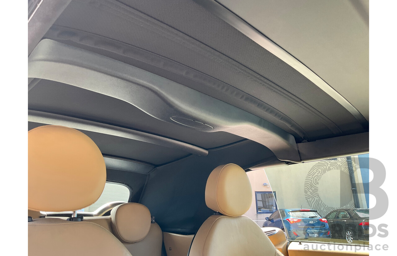 2/2009 Mini Cooper Cabrio R52 2d Cabriolet Black 1.6L