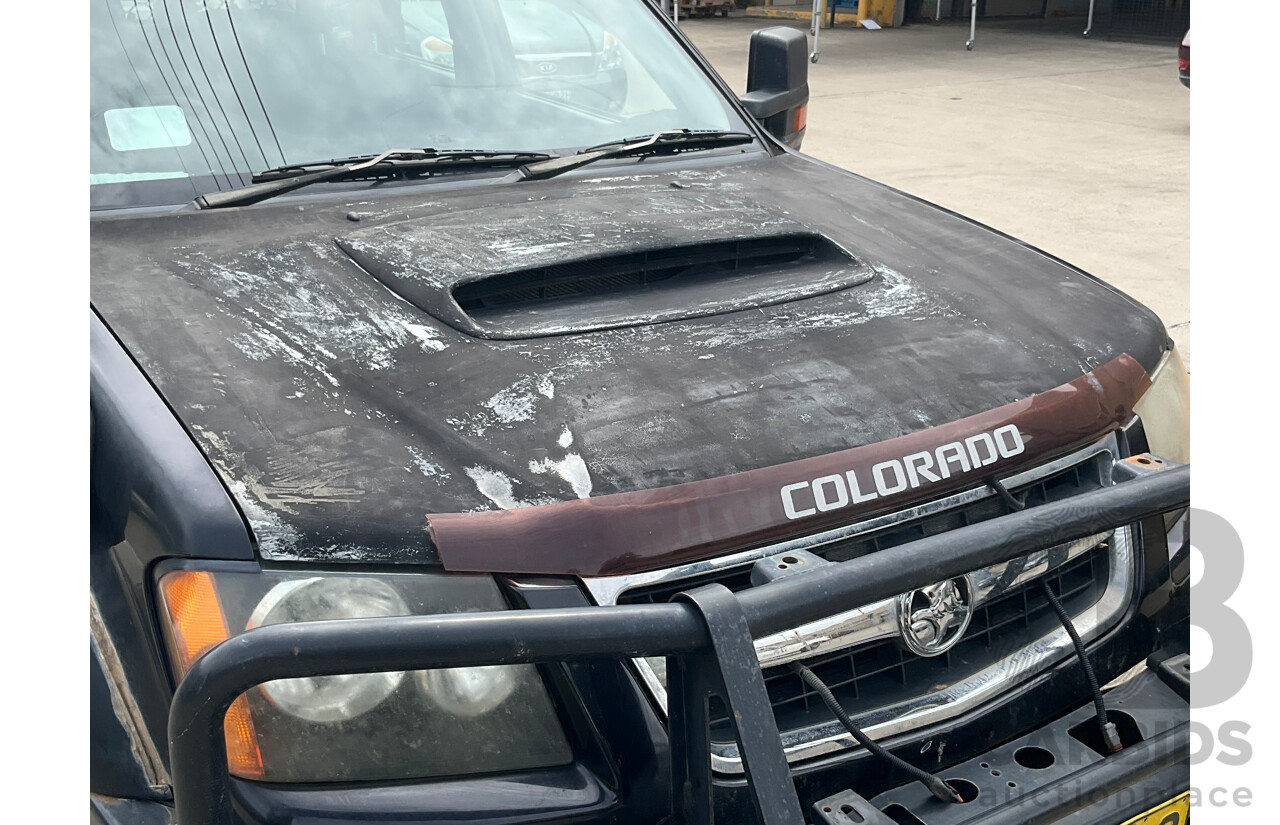 6/2011 Holden Colorado LT-R (4x4) RC MY11 Crew Cab P/Up Black Manual Turbo Diesel 3.0L