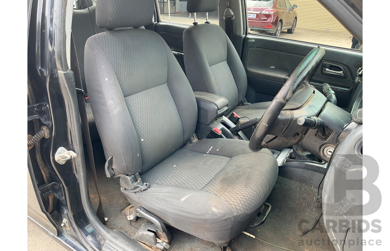 6/2011 Holden Colorado LT-R (4x4) RC MY11 Crew Cab P/Up Black Manual Turbo Diesel 3.0L